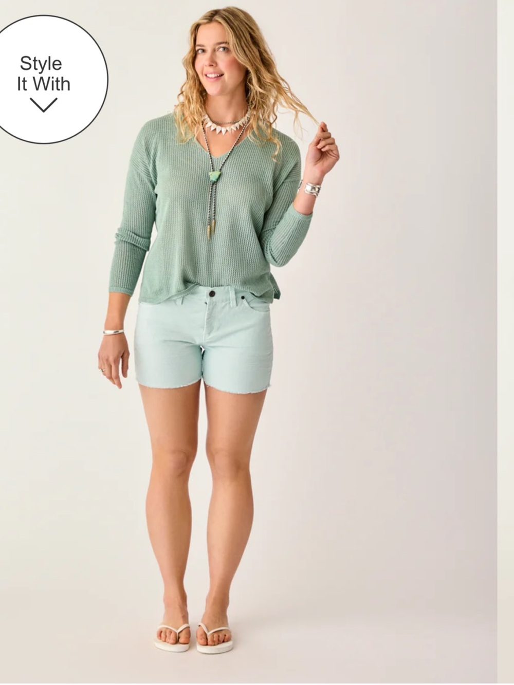 Carve Designs Mint Green Corduroy Shorts 6” Oahu